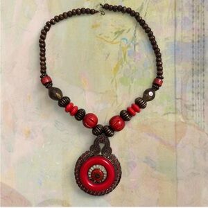 Set of 3 Boho statement necklaces